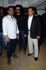 Anil Kapoor,Anees Bazmee, Firoz Nadiadwala at Welcome Back title song launch in Mumbai on 8th Aug 2015